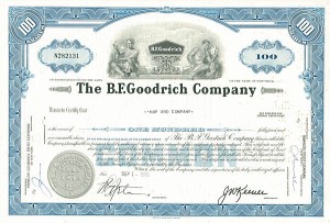 B. F. Goodrich Co. - Stock Certificate